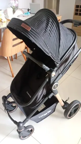 Carrinho Premium Baby + Bebê Conforto - Conjunto Completo