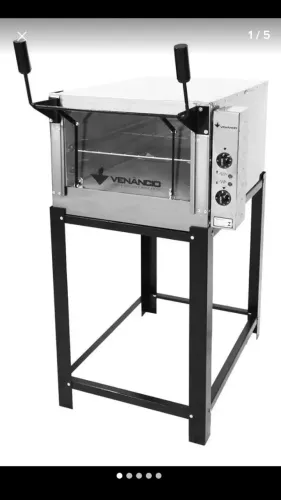 Forno de Lastro Elétrico Inox 60cm - Feri60 - Venâncio