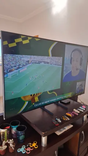TV Samsung 55 polegadas Crystal UHD 4K de 55" (Modelo UN55U8600F)