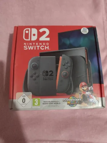 Nintendo Switch 2 Bundle Mario Kart World - Comprado em Atenas-Grécia 09/09/26 - Completo