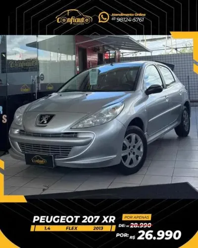Peugeot 207 XR 1.4 Flex 8V 5P 2013