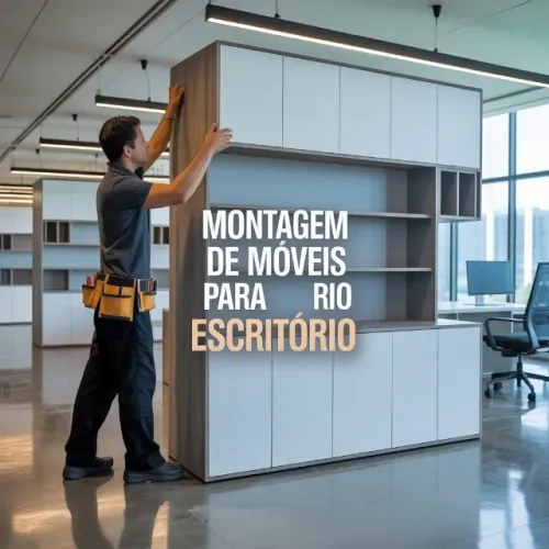 Montador de móveis. Atendimento rápido e serviço garantido.