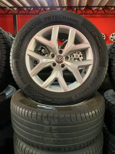 Roda Amarok V6 original aro 19 5x120 com pneus 275
