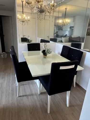 Conjunto de Mesa de Jantar Premium - Sylvia Design