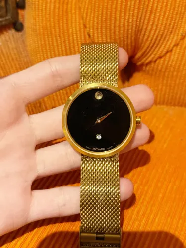 relógio movado original com avaria 