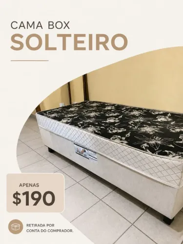Cama Box Solteiro