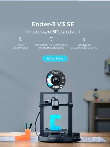 Impressora 3D nivelamento automático