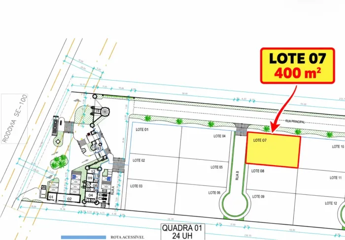Terreno 400 m² | Liverpool Eco Residence | Barra dos Coqueiros/SE