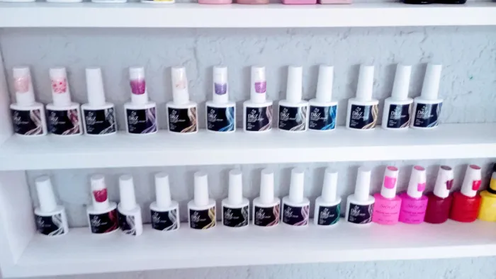 Vendo esses esmaltes em gel de glitter novos(12esmaltes)