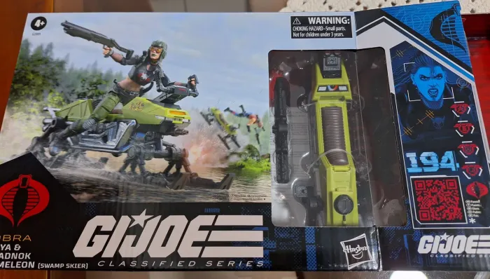 Gi Joe Classified Swamp Skier (só o veículo)