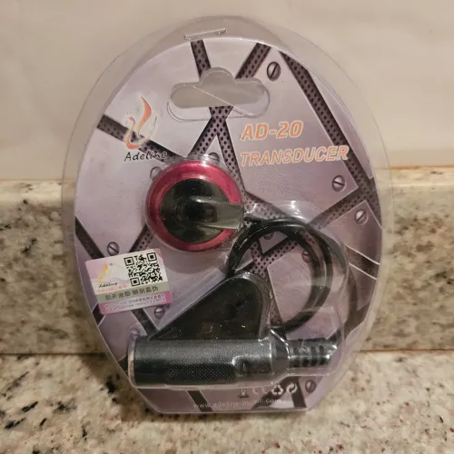Captador de contato piezoeletrico modelo Adeline AD-20