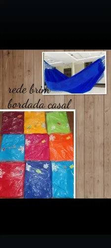Rede bordada 