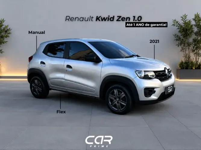 Renault Kwid Zen 1.0 Flex 12V 5P Mec. 2021