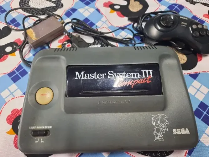 Master System 3 Compact C/ Sonic