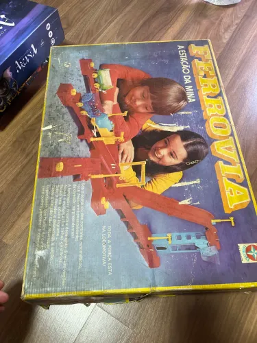 Brinquedo Ferrovia A Estação Da Mina Da Estrela - Anos 80 (Usado)