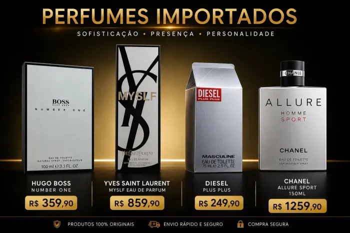 Perfumes importados 