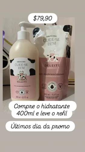 Kit deleite boticario