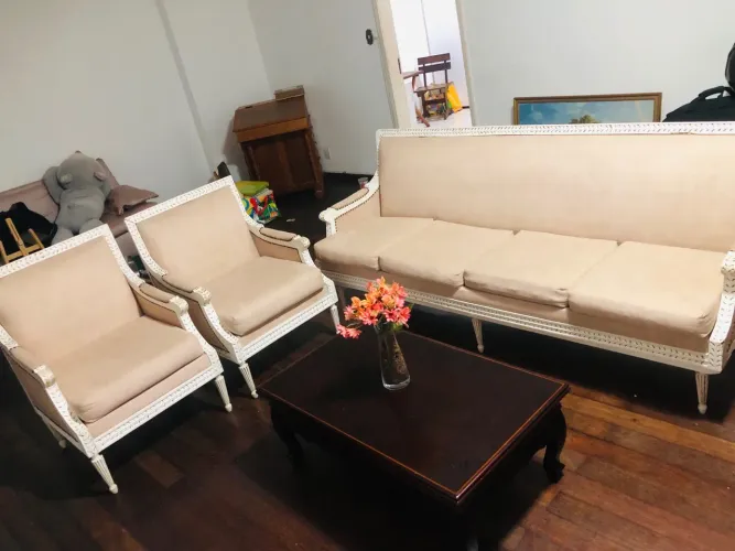Conjunto de sofá vintage 