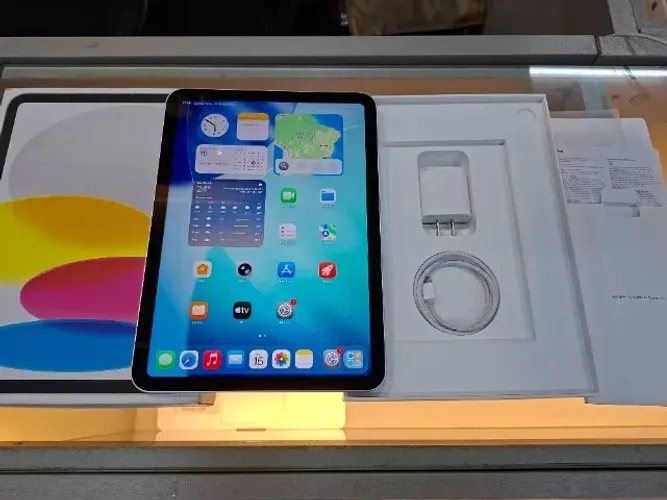 iPad 11 A16 128GB Wi-Fi 100% Caixa Tod Orig Exc Est Ú Dn Gar Apple Lj até 18x SP CPS SJC