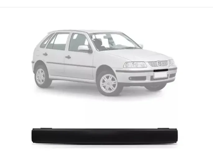 Friso Central Do Para-choque Gol G3 2000 A 2005 Cx04 Fosco