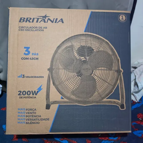 Circulador de Ar Britânia C50 - NOVO