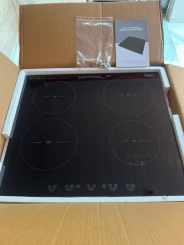 Cooktop de indução 4 Bocas Novo, Nunca usado!