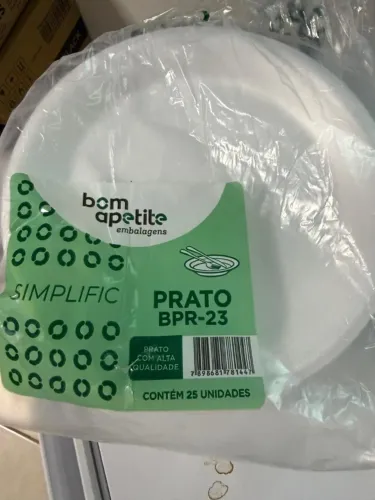 Prato Descartavel BomApetite
