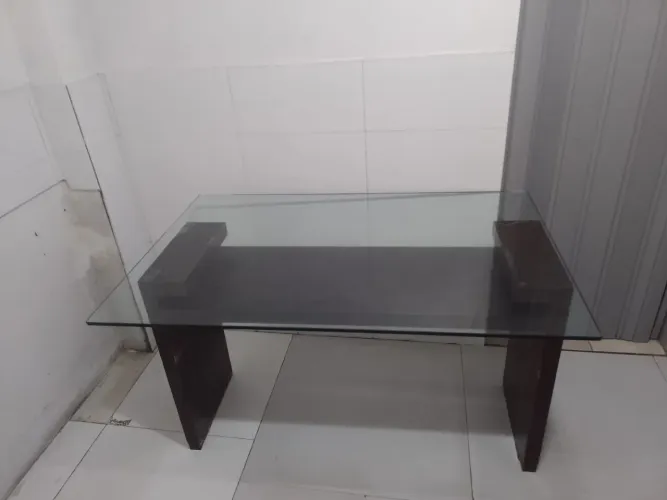 Mesa de vídro 1,30x0,85