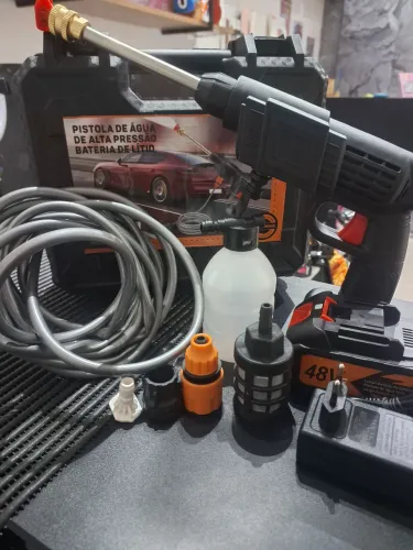 Lavadora Jato portátil bateria recarregável 48v