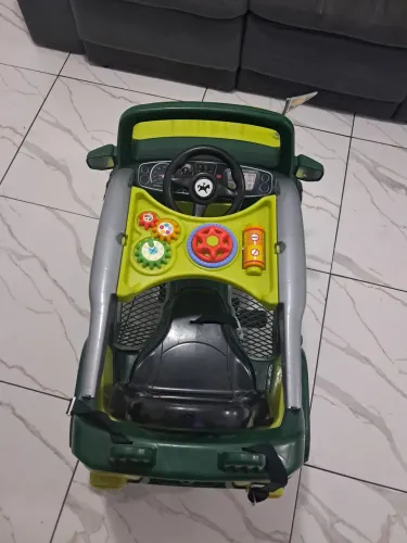 CARRINHO INFANTIL CALESITA DIIPI - VERDE | PASSEIO + PEDAL