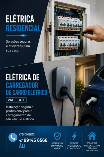 Tecnologia Elétrica Residencial, Elétrica de Carregador de Carro Elétrico wallbox