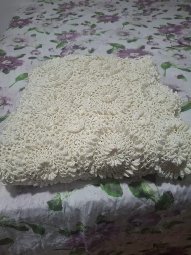 2 toalhas de tricô artesanal