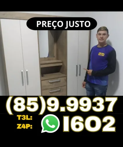 Montador de móveis para montagem e desmontagem de guarda-roupas, armários, closet e cômoda