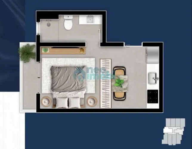 Studio em Trindade - Florianópolis, SC a partir de 487.502