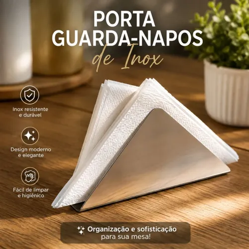 9 unidades Porta guardanapos