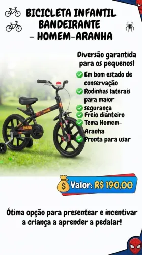 Bicicleta infantil