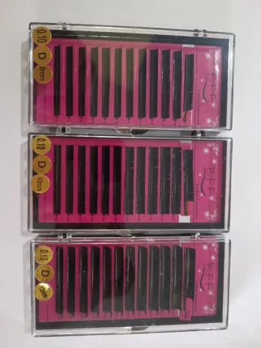 Fios para extensão de cílios 