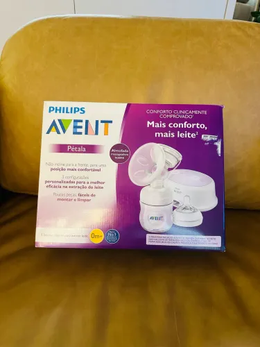 Extrator de leite elétrico pétala avent 