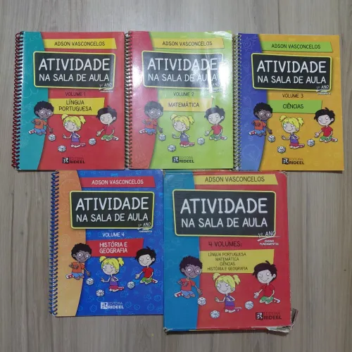 Coleção Atividade na Sala de Aula - Livros de alfabetização