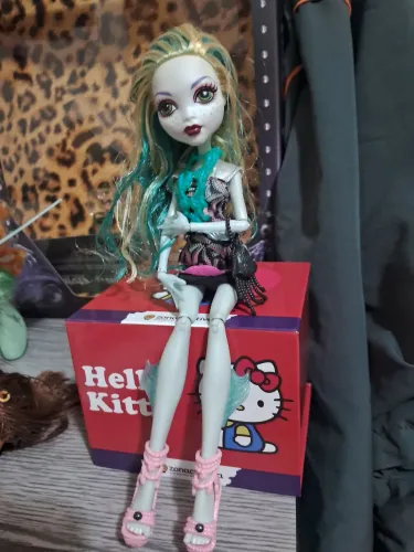 [RESERVADA] Monster High Lagoona Blue G1 incompleta Frights, Câmera, Action!