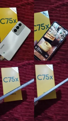 Realme C75x 256GB Rosa 8GB RAM semi-novo com garantia e nota
