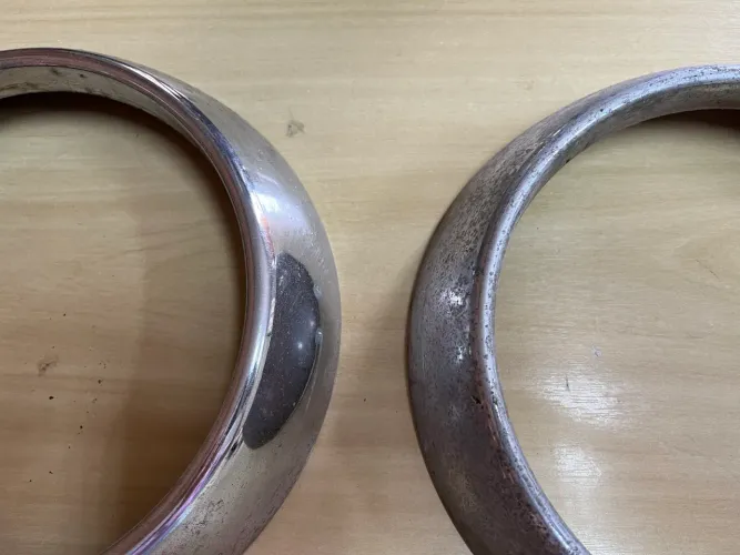 Aro do farol aluminio Ford Custon 1951