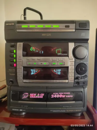 SOM 3X1 AIWA - Leia a descrição 