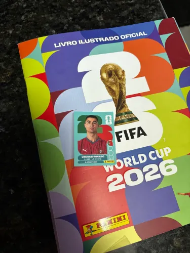 Cristiano Ronaldo figurinha 2026