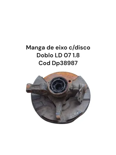 Manga De Eixo C/disco Doblo Ld 07 1.8 Cod Dp38987