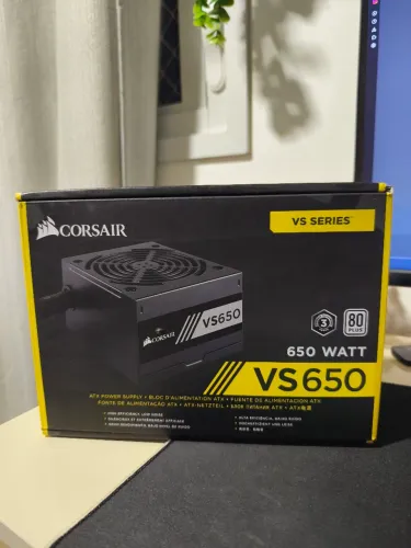 Fonte Corsair VS650w