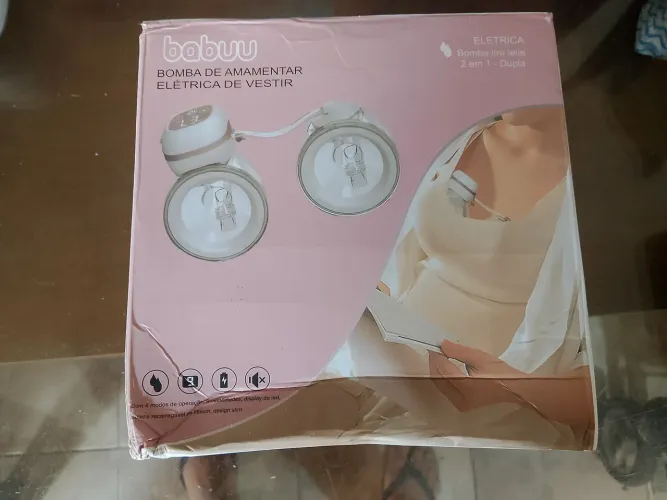 Bomba de Amamentar Babuu Dupla (Não está sugando) - ideal para aproveitar Peças / Reparo