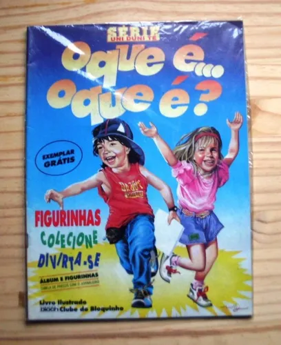 Colecionável - Álbum Figurinhas O Que É O Que É - Raro 1992 - Vazio