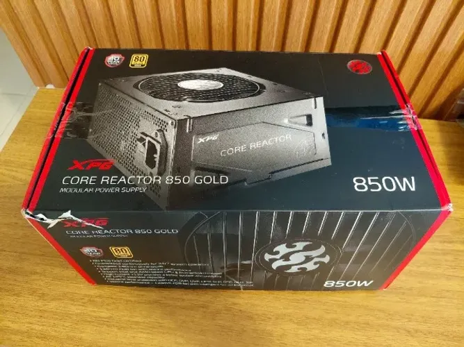 Fonte XPG Core Reactor 850W 80 Plus Gold Modular NA GARANTIA