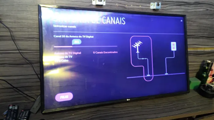 Vendo televisão LG smart 42